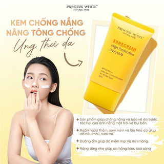 kem chống nắng sunscreen princess white