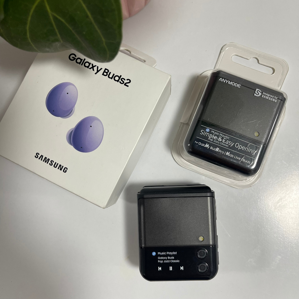 Ốp case hình Zflip tai nghe Samsung Galaxy Buds2 Pro/ Buds Pro/ Buds 2/ Buds Live.