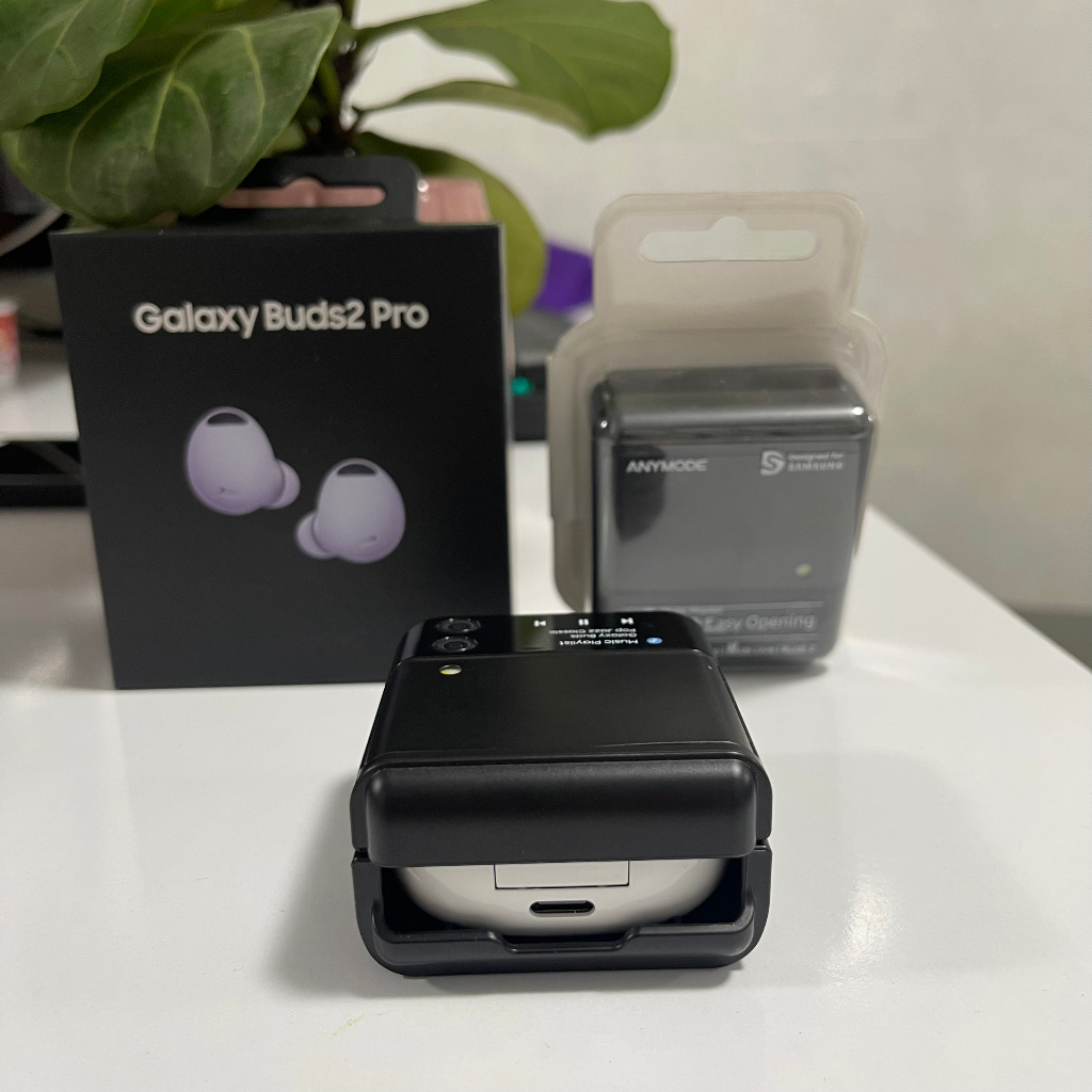 Ốp case hình Zflip tai nghe Samsung Galaxy Buds2 Pro/ Buds Pro/ Buds 2/ Buds Live.