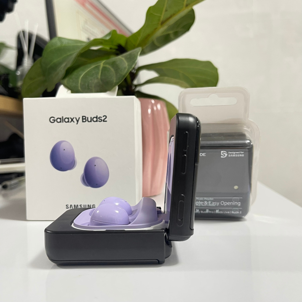 Ốp case hình Zflip tai nghe Samsung Galaxy Buds2 Pro/ Buds Pro/ Buds 2/ Buds Live.