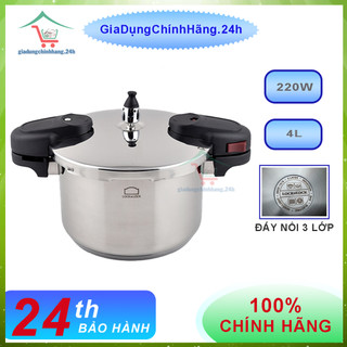 Nồi áp suất inox locknlock lyd2182 - hàng chính hãng