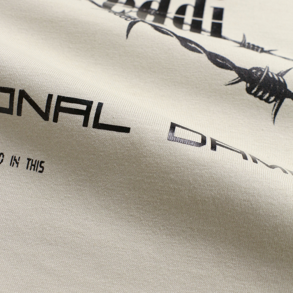 Áo Thun Unisex Feddi EMOTIONAL DMAGE 100% Cotton Dành Cho Nam Nữ , Áo Thun Nam , Áo Thun Nữ - Local Brand Chính Hãng