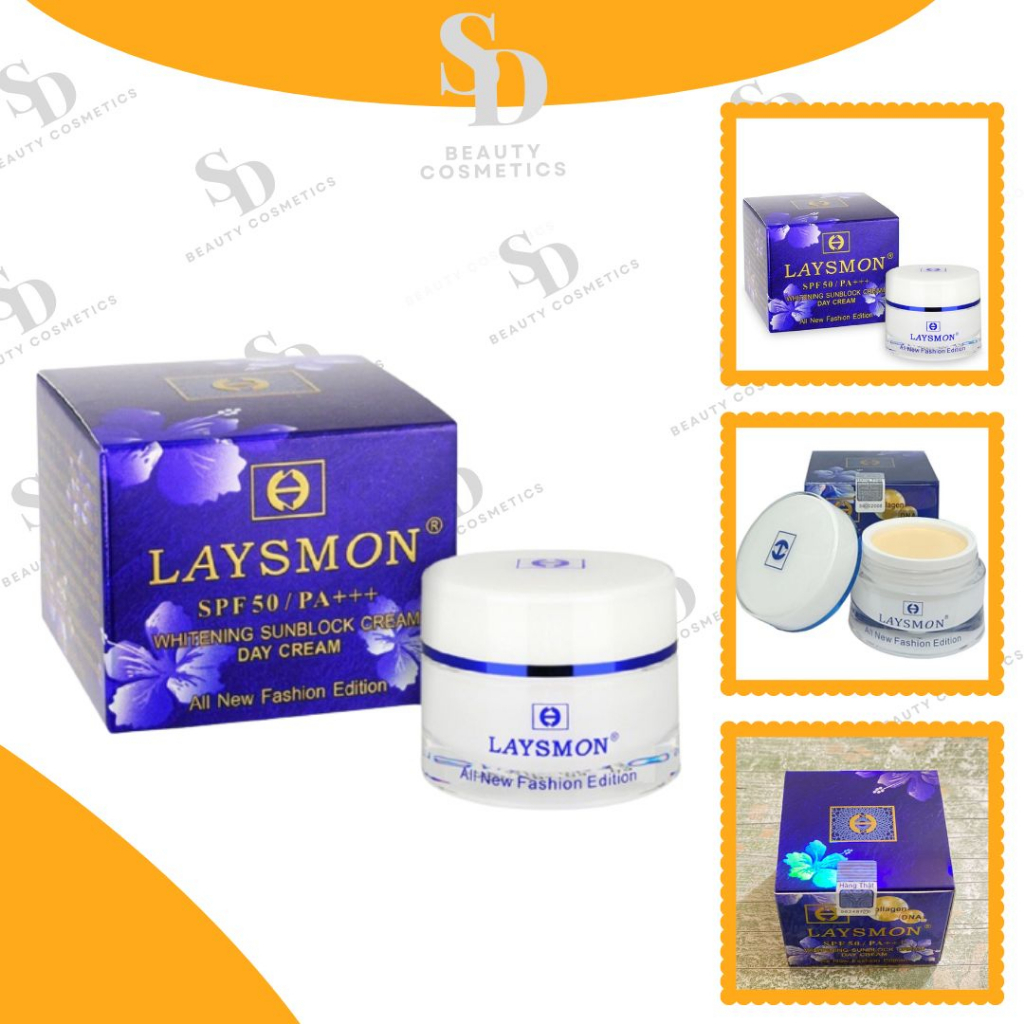 Kem Laysmon dưỡng da ban ngày SPF50