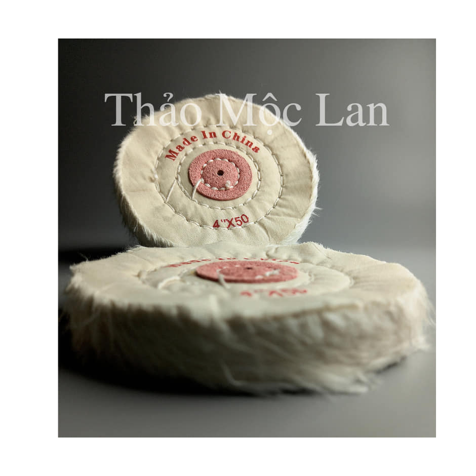 Bánh vải đánh bóng máy dán cạnh