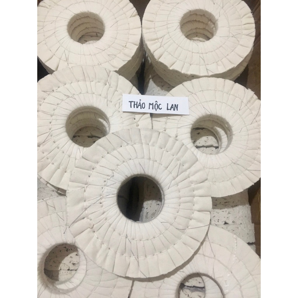 Bánh vải đánh bóng máy dán cạnh
