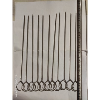 Combo 10 cây xiên thịt nướng inox 304