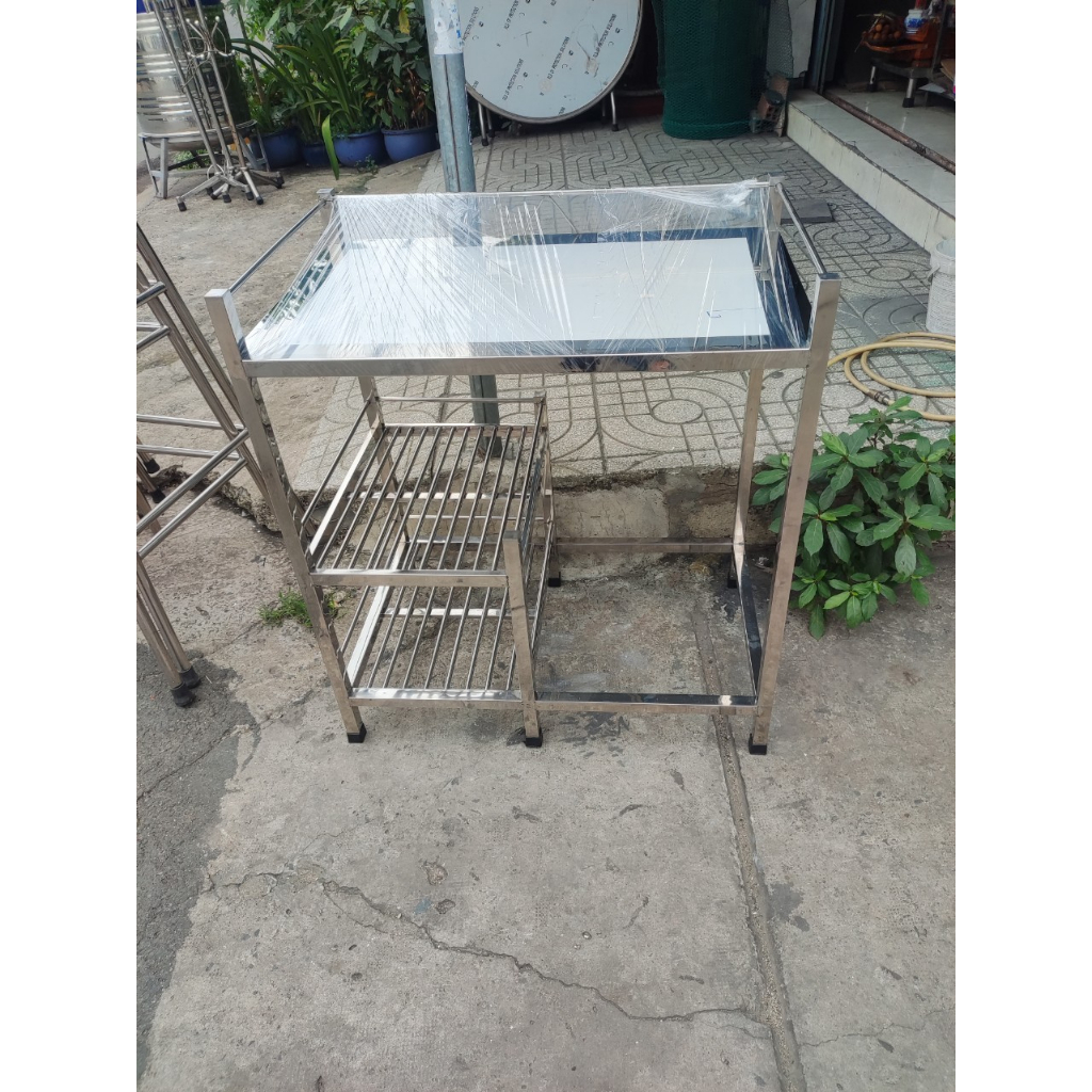 KỆ BẾP GA INOX 201 50X80X80CM