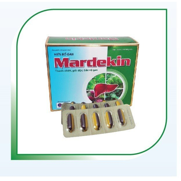 Viên uống bổ gan, tăng cường chức năng gan Mardekin (Hộp 60 viên)
