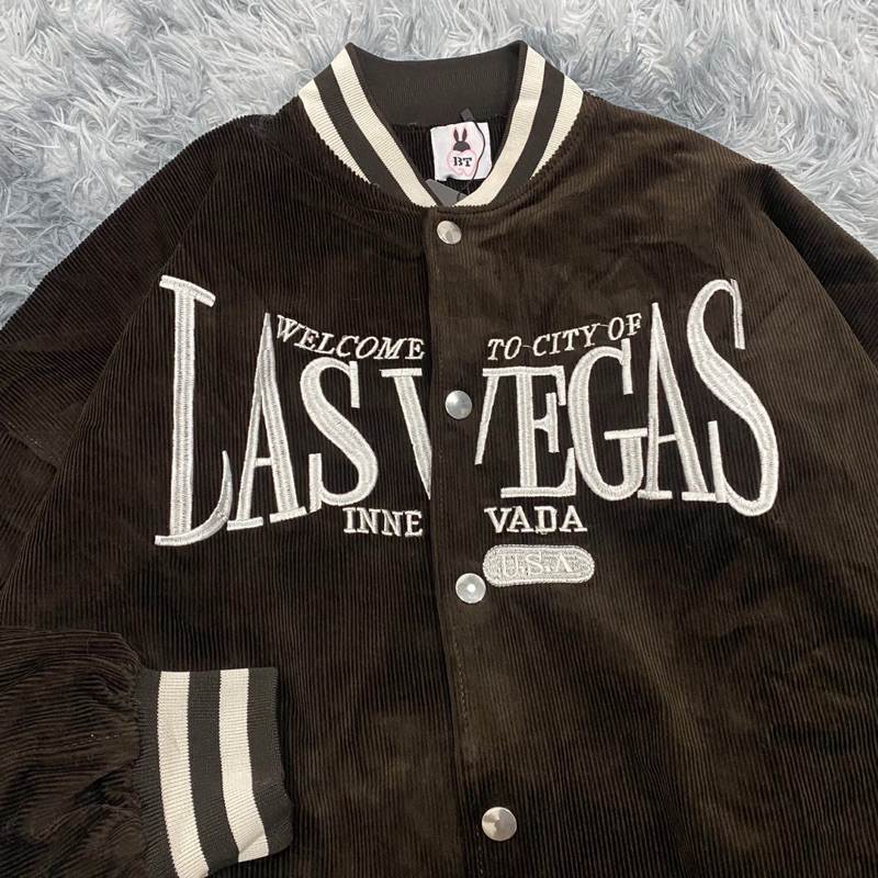 Áo khoác Bomber bóng chày Lasvegas
