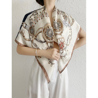 [ORDER SHEIN] Khăn Choàng Lụa Vuông 90^90