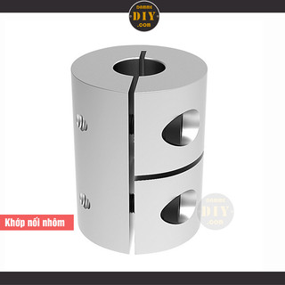 Khớp nối motor trục vitme vật liệu nhôm anod
