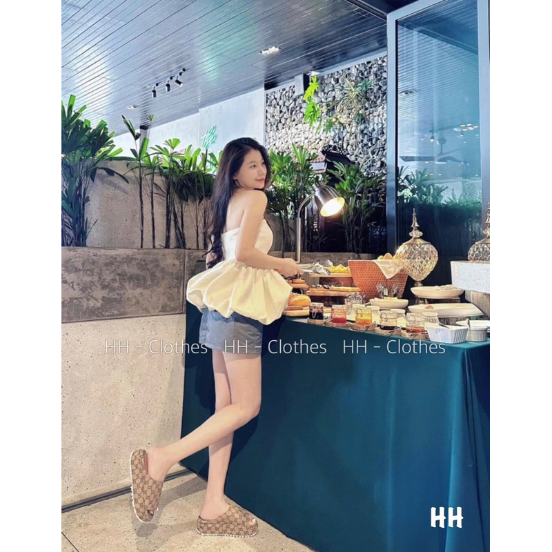 Quây len tăm phối tacta phồng siêu xinh 2023