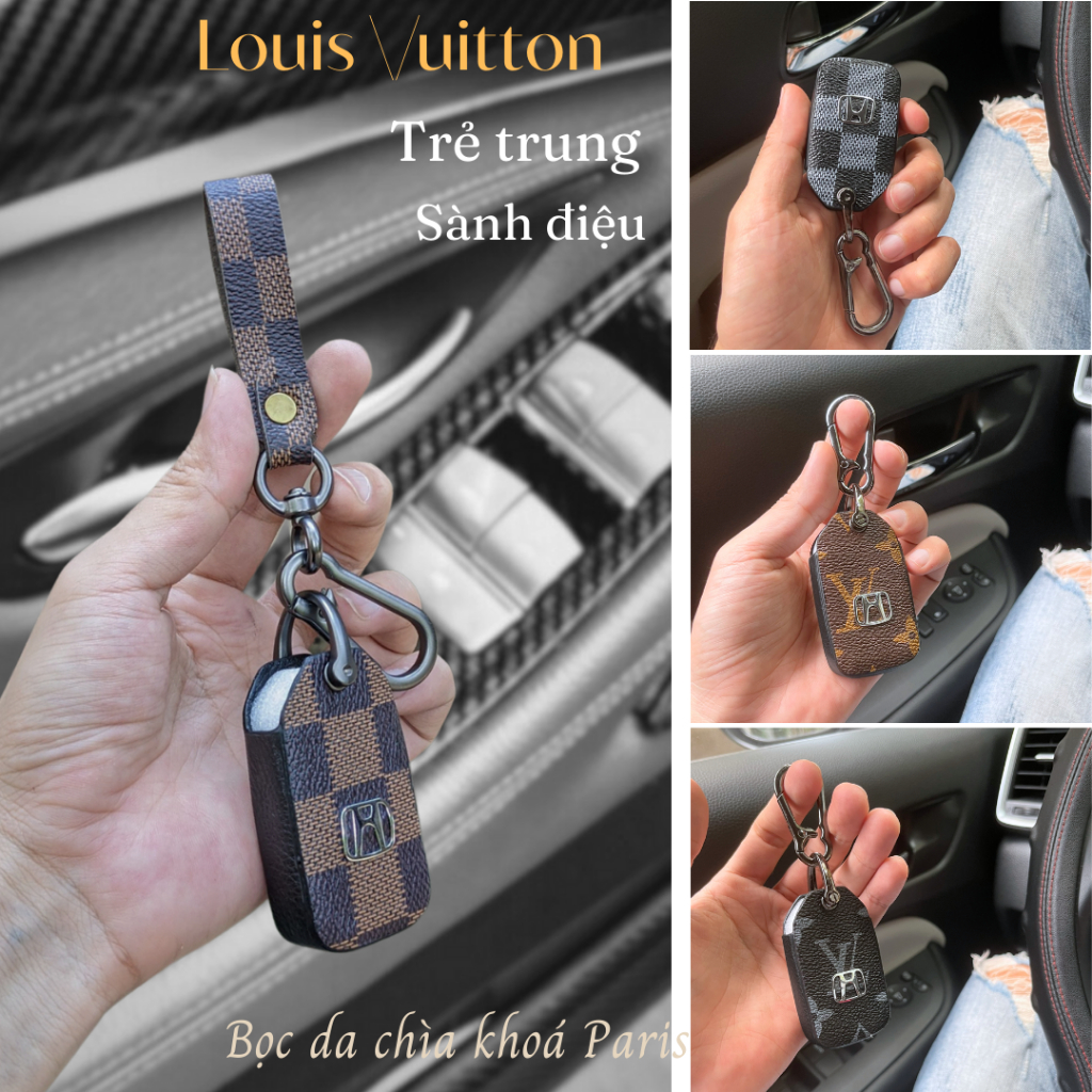 Bọc chìa khoá Honda City,Civic,Crv  sang trọng,bao da ốp chìa khoá ô tô hyundai da thật trẻ trung