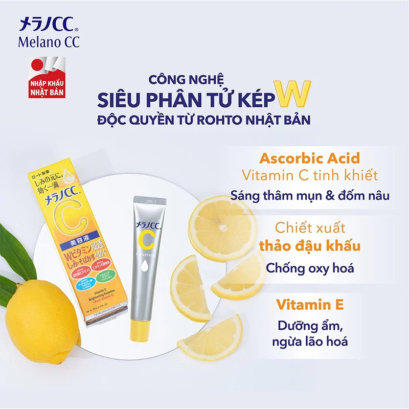 Tinh Chất Dưỡng Da Vitamin C Melano CC Beauty Essence 20ml Nhật Bản tại KeSho Shop - 169658