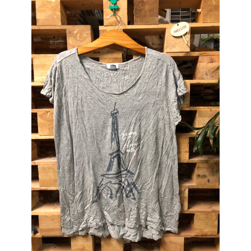 T116. Áo thun bigsize hiệu Old Navy szL- 2hand