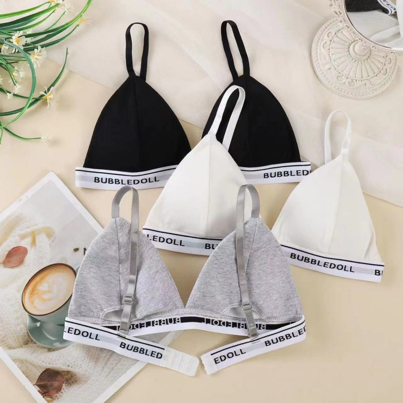Áo Bra 2 Dây Mút Mỏng Không Gọng Cài Sau Lên Form Ngực Xinh Mặc Thoải Mái TN4009
