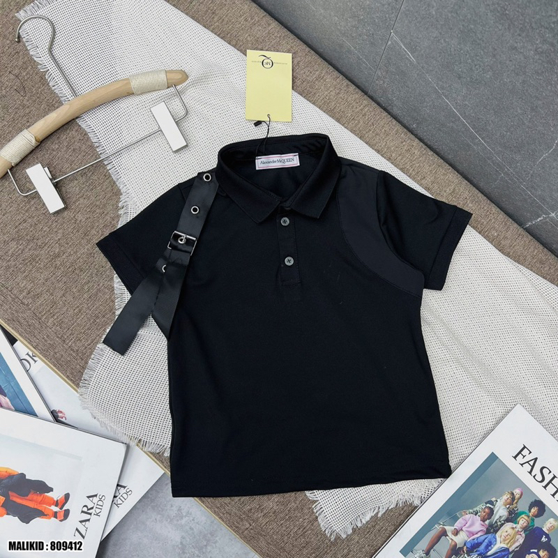 Áo polo MC QUEN phối vai hàng quảng châu sc bé trai