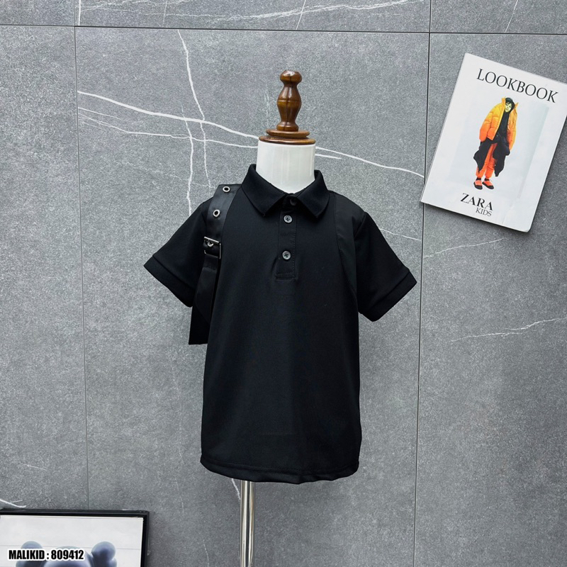 Áo polo MC QUEN phối vai hàng quảng châu sc bé trai