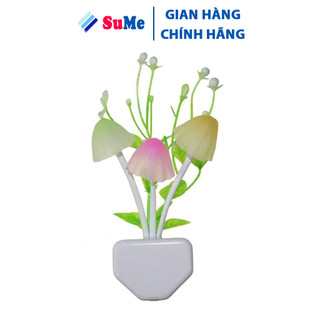 Đèn ngủ cảm ứng hình nấm, đèn ngủ cảm biến ánh sáng tự động