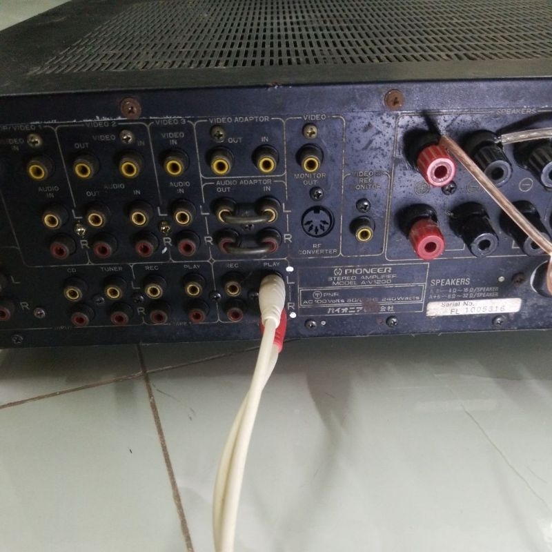 Thanh Lý Amply pioneer A-V1200 cs 240W