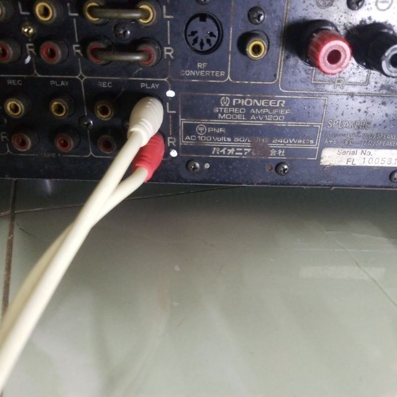 Thanh Lý Amply pioneer A-V1200 cs 240W