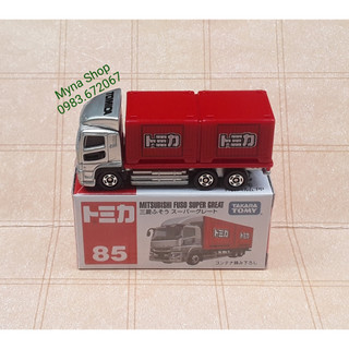 Đồ chơi mô hình tĩnh xe tomica, No.85 Mitsubishi Fuso Super Great