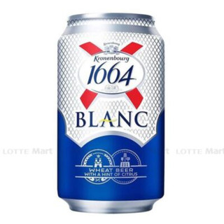 Bia blanc 1664 lon 330ml