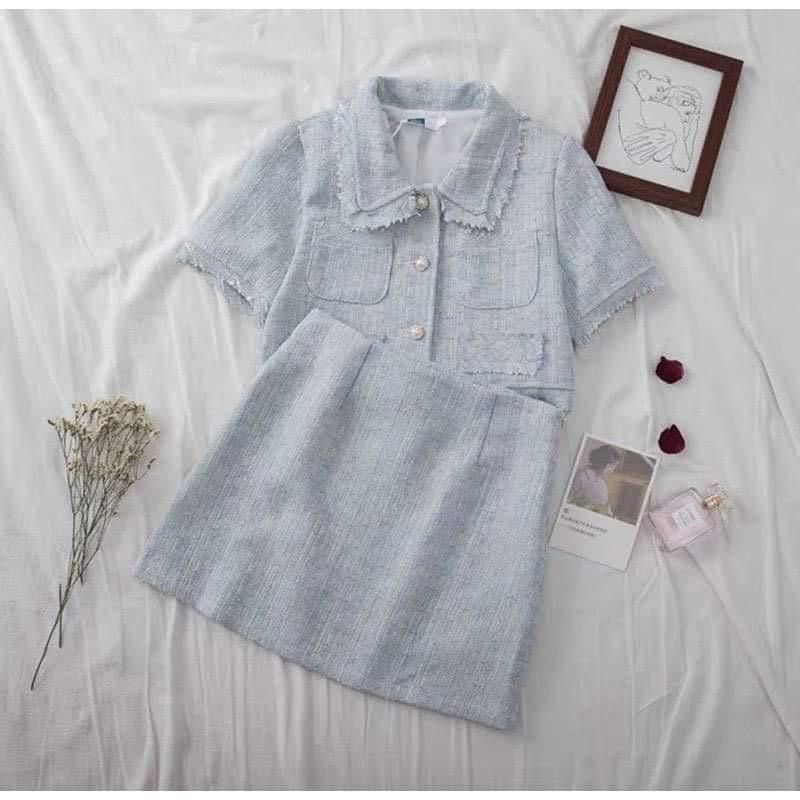 ĐẦM VÁY CROPTOP THIẾT KẾ