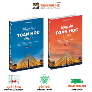 Combo sách tổng ôn toán học lớp 12, luyện thi kiến thức ôn thi thptqg bản mới nhất