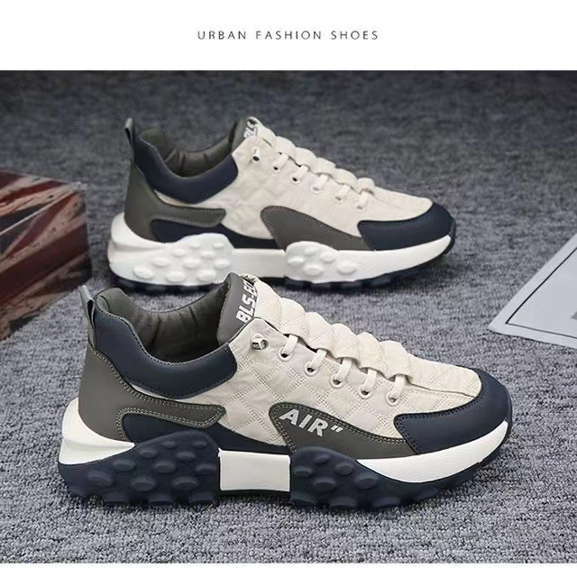 Giày Nam Sneaker  Kiểu Dáng Thời Trang Cá Tính Mẫu Hot Trend 2023  Đế Bánh Mỳ Cực Chất