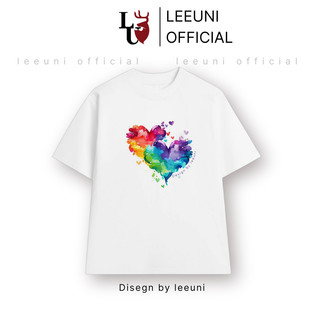 Áo thun form rộng oversize unisex nam nữ, áo thun local lrand leeuni ,t-shirt cotton co dãn 4 chiều cao cấp at33