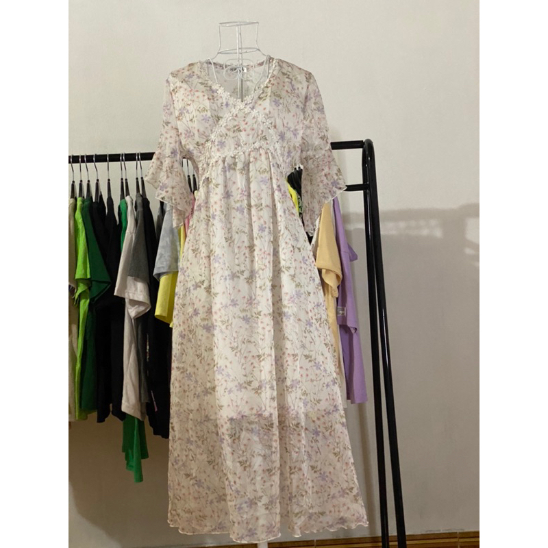 Đầm voan 2hand chất siêu mát 😎