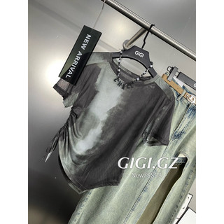 ÁO LƯỚI LOANG RÚT EO QCCC