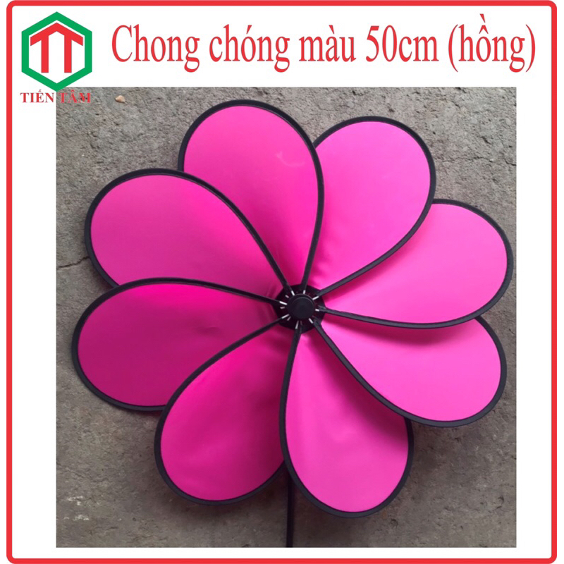 Chong chóng 1 màu, đường kính 50cm.