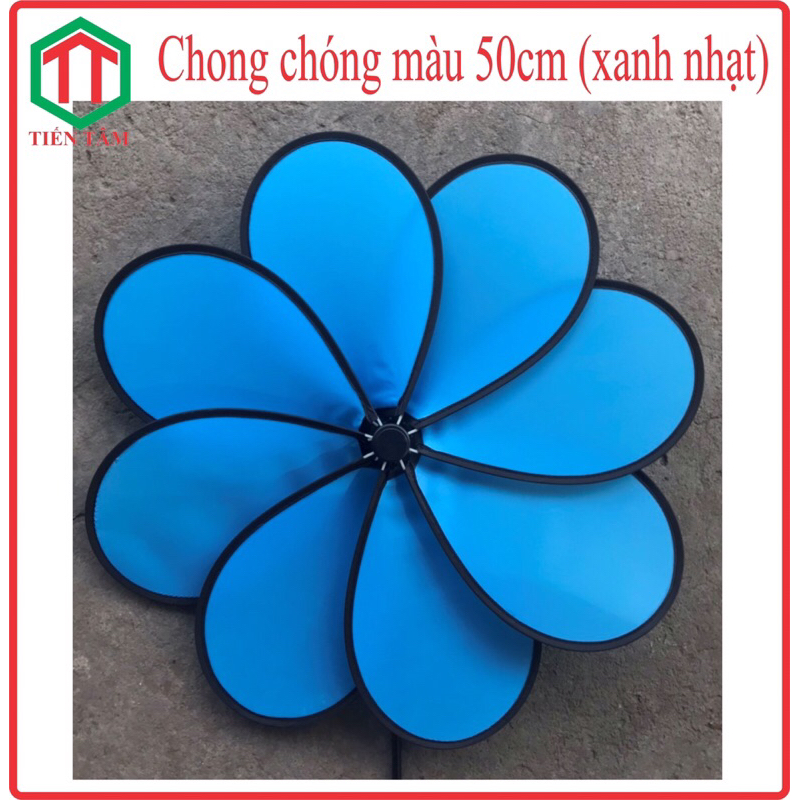 Chong chóng 1 màu, đường kính 50cm.