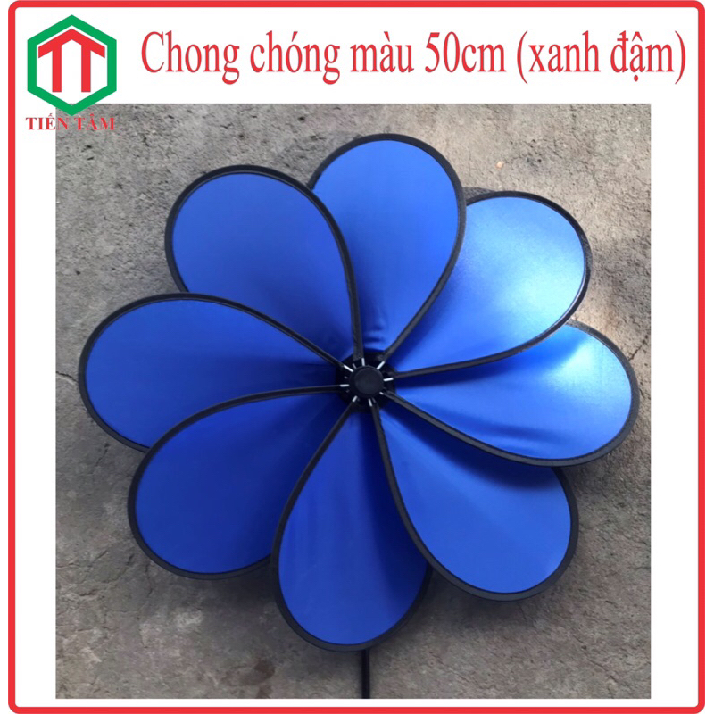 Chong chóng 1 màu, đường kính 50cm.