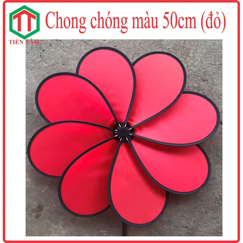 Chong chóng 1 màu, đường kính 50cm.