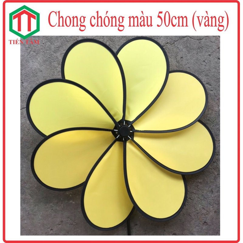 Chong chóng 1 màu, đường kính 50cm.