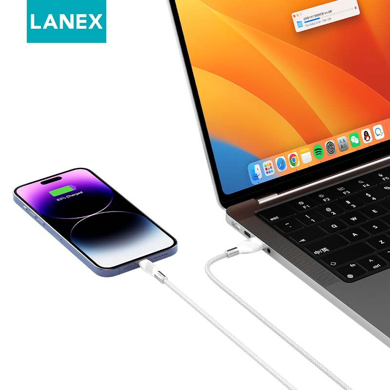 Cáp Sạc Ip Ls29l Dây Dù 5.0a Dài 1.0m