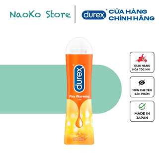 [CHÍNH HÃNG] Gel Bôi Trơn DUREX PLAY WARMING - Lọ 100ml