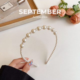Cài tóc nữ ngọc trai nhân tạo september kiểu dáng hàn quốc