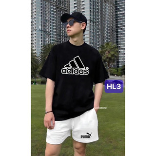 Áo thun ADIDAS cao cấp thể thao, áo phông cá tính nam nữ form rộng
