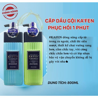 Dầu Gội Xả Ka’fen New Phục Hồi Tóc Hư Tổn Kích Thích Mọc Tóc Mẫu Mới 2020