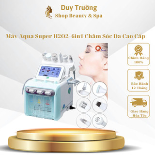 Máy aqua super h2o2- 6in1 chăm sóc da như tại spa bảo hành