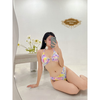 {Kèm ảnh thật} Set 3 món tím loang màu chân váy