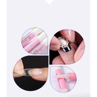 Keo dán móng tay nailbox 10 lọ, keo dán nail mini