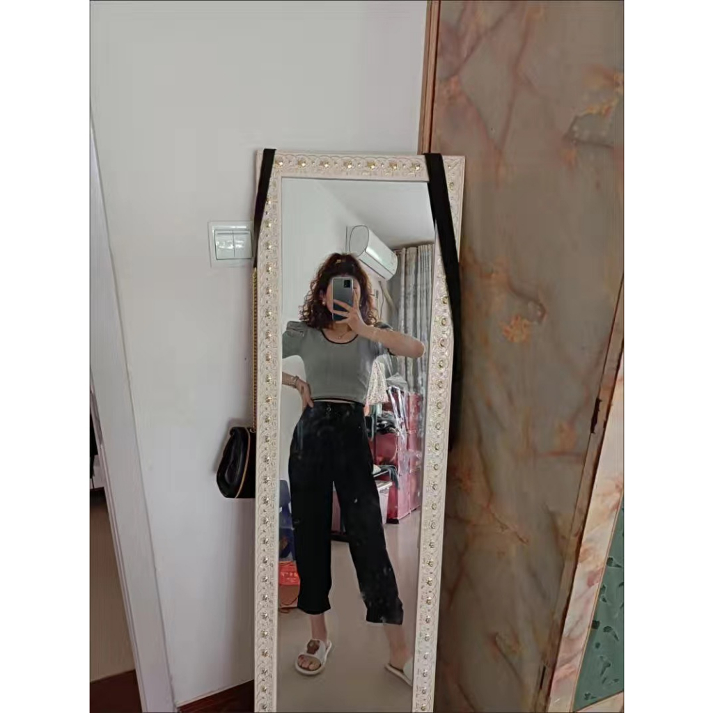 Áo len tăm tay bồng bó sát, dáng ôm cổ trễ sexy nữ tính - Có ảnh thật