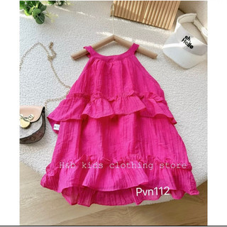 Váy tầng nhăn HB bé gái