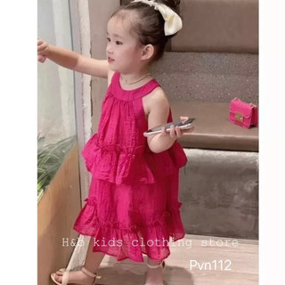 Váy tầng nhăn HB bé gái
