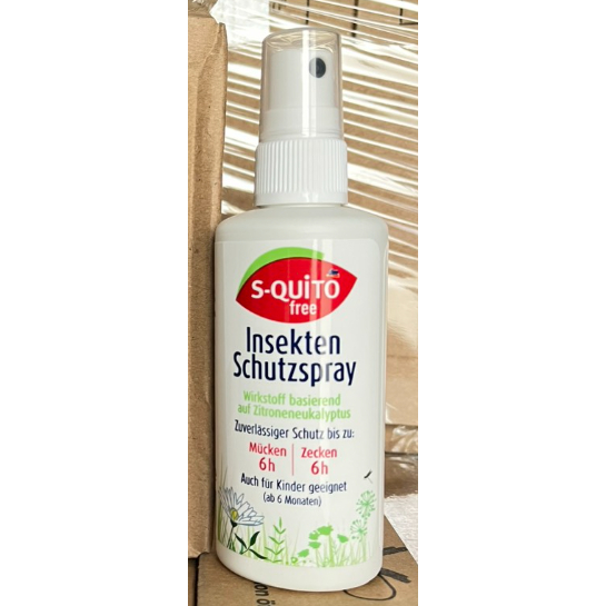 (Mẫu mới) Xịt muỗi côn trùng Squito Đức, 100ml